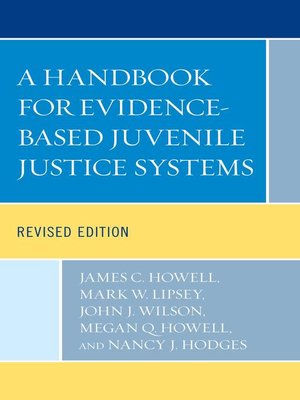 cover image of A Handbook for Evidence-Based Juvenile Justice Systems